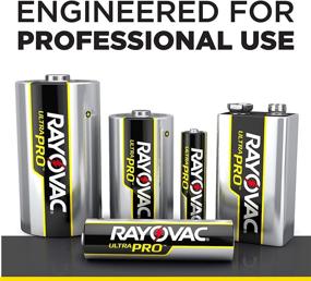 img 3 attached to 🔋 Rayovac D Batteries, High Performance Ultra Pro Alkaline D Cell Batteries (Pack of 6)