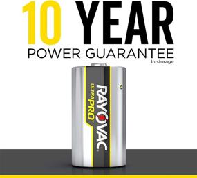 img 1 attached to 🔋 Rayovac D Batteries, High Performance Ultra Pro Alkaline D Cell Batteries (Pack of 6)
