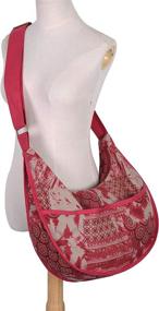 img 3 attached to 👜 Сумка через плечо OPQRSTU для женщин - модная сумка хобо с кошельком