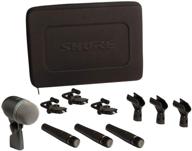 🥁 shure dmk57-52 drum mic kit - complete 4-piece microphone set for drums logo
