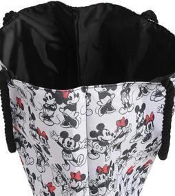 img 1 attached to Disney Tote Travel Bag with Mickey and Minnie Mouse Print