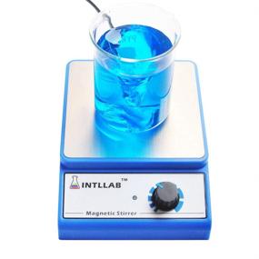 img 2 attached to 🧪 INTLLAB Magnetic Stirrer Set with 7PCS Stir Bar Collection and Convenient Stir Bar Retriever