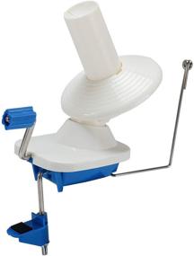 img 4 attached to LuckyHigh Manual Wool Yarn Ball Winder: Effortless Hand Operated Yarn Holder for Seamless Sewing