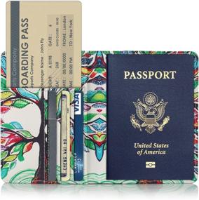 img 4 attached to Anvas Passport Holder & Travel Wallet: Your Ideal Travel Companion for On-The-Go