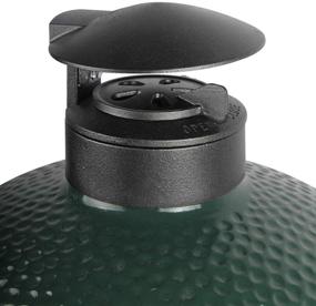 img 4 attached to 🔥 Enhance Your Big Green Egg Experience with the Ultimate 3-in-1 Cast Iron Cap: A Must-Have Replacement featuring Daisy Wheel and Rain Cap