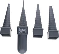 🔧 the beadsmith mandrel 4x: wire wrapping set with 4 shapes - oval, square, round, and triangle - plus interchangeable handle: metal jewelry forming and shaping tool logo