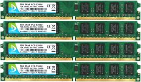 img 4 attached to DUOMEIQI 8 ГБ комплект (4 X 2 ГБ) 2RX8 DDR2 667 МГц DIMM PC2-5300 PC2-5400 PC2-5300U CL5 1