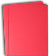 📄 hamilco bubble gum pink colored cardstock scrapbook paper - 8.5x11 inches, 50 sheets pack, high-quality card stock logo