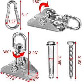 img 3 attached to Sunnyglade Stainless 360°Rotate Permanent Expansion