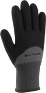 carhartt men's thermal glove large: ultimate cold weather protection logo