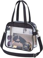 stadium-approved travel handbags & wallets for women - clear and convenient logo