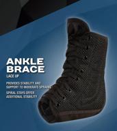 🦶 medium protec athletics ankle support brace логотип