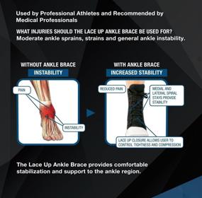 img 1 attached to 🦶 Medium ProTec Athletics Ankle Support Brace