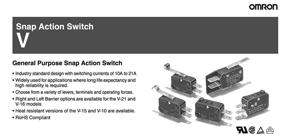 img 3 attached to Omron V 15 2C26 K Action Switches Miniature