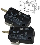 omron v 15 2c26 k action switches miniature logo