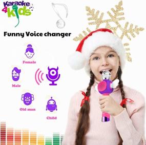 img 1 attached to 🎤 Ultimate Karaoke Experience: Bluetooth Recorder Microphone for Birthday Celebrations