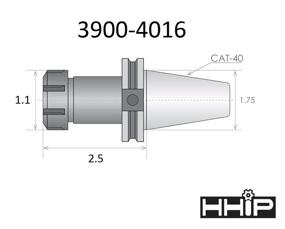 img 2 attached to 🔧 HHIP 3900 V Flange Spring Collet - Model 4016