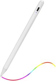 img 4 attached to 🖊️ 2021 iPad Pro 12.9-Inch Stylus Pen: Palm Rejection, Type-C Recharge, 1.5mm Fine Tip - Compatible with Apple Pencil for iPad Pro 12.9” (5th/4th/3rd Gen, White)