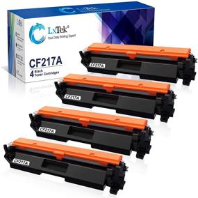 img 4 attached to High Yield LxTek Compatible Toner Cartridge Replacement for HP 17A CF217A - Laserjet Pro Compatible - 4 Black - M102w M130fw M130nw M130fn M130a Printer - With Chip