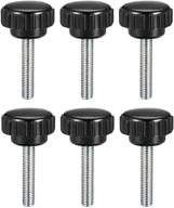 🔩 enhanced uxcell knurled clamping knobs - ideal fasteners for screws logo