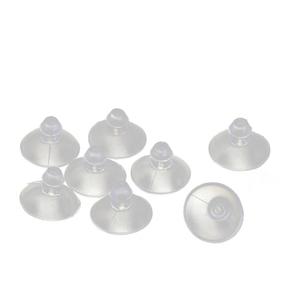 img 1 attached to 🔵 8-Pack of Transparent Anti-Collision Suction Cup Hanger Pads by uxcell - Ideal for Desk, Glass, and Home Use