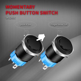 img 3 attached to 💡 Illuminated Momentary Push Button Switch: Brighten Up Your Circuit Connections!