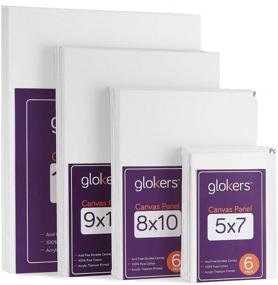 img 4 attached to Glokers Paint Canvas Panels Set