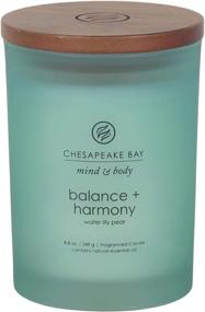 img 4 attached to 🕯️ Chesapeake Bay Candle Scented Candle: Balance & Harmony in Water Lily Pear - Medium Size