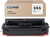 teino (no chip) compatible toner cartridge replacement for canon 055 🖨️ crg 055 - canon color imageclass mf741cdw mf743cdw mf745cdw mf746cdw lbp664cdw (black, 1-pack) logo