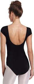 img 1 attached to 🩰 Enhance Your Dancewear with Sansha Women's Shirley Cap Sleeve Leotard