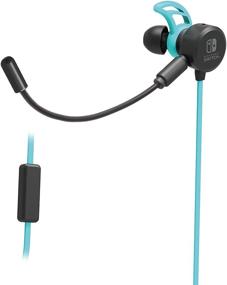 img 2 attached to HORI Nintendo Switch Gaming Earbuds Pro with Mixer - Licensed by Nintendo, Blue