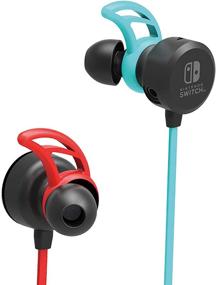 img 3 attached to HORI Nintendo Switch Gaming Earbuds Pro with Mixer - Licensed by Nintendo, Blue