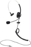 avaya compatible headset headphone hands-free + microphone for 9608 9608g 9620l a1608-i j139 j169 j179 ip viop home office work desktop telephone logo