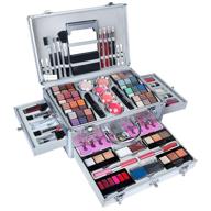 💄 versatile jascherry all-in-one make-up box set: ultimate cosmetic storage case for professional beauty enthusiasts, including eyeshadow, concealer, lip gloss, blusher, compact powder, eyebrow pencil, make-up brush #1 logo