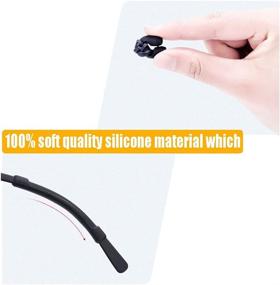 img 1 attached to 🕶️ Eyeglass Silicone Anti-Slip Sunglass Retainer