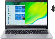 💻 2021 acer aspire 5 slim laptop: 15.6" fhd ips, ryzen 3 3350u, 8gb ram, 256gb ssd, wifi 6, win10 home logo