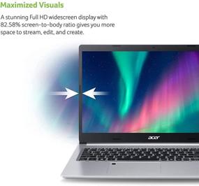img 1 attached to 💻 2021 Acer Aspire 5 Slim Laptop: 15.6" FHD IPS, Ryzen 3 3350U, 8GB RAM, 256GB SSD, WiFi 6, Win10 Home