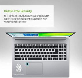 img 2 attached to 💻 2021 Acer Aspire 5 Slim Laptop: 15.6" FHD IPS, Ryzen 3 3350U, 8GB RAM, 256GB SSD, WiFi 6, Win10 Home