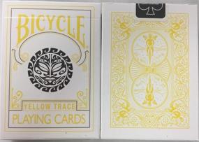 img 3 attached to 🌞 USPC Bicycle Yellow Trace Playing Cards with Dynamic Sun Moon Design – Unleash Your Gaming Potential!