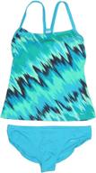 nike tankini athletic two piece swimsuit women's clothing logo