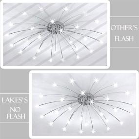 img 2 attached to 💡 Dimmable Daylight Velouer Chandelier Lighting
