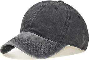 img 2 attached to Urban Virgin Adjustable Baseball Toddler Boys' Accessories via Hats & Caps