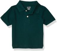 👕 the children's place boys' short sleeve uniform polo - enhanced seo-friendly customizable shirt logo