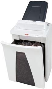img 2 attached to 🔒 HSM SECURIO AF300 Cross-cut Shredder with Auto Paper Feed; Shreds up to 300 Sheets Automatically/19 Manually; 9 Gallon Capacity