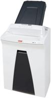 🔒 hsm securio af300 cross-cut shredder with auto paper feed; shreds up to 300 sheets automatically/19 manually; 9 gallon capacity logo