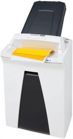 img 3 attached to 🔒 HSM SECURIO AF300 Cross-cut Shredder with Auto Paper Feed; Shreds up to 300 Sheets Automatically/19 Manually; 9 Gallon Capacity