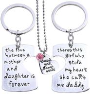 tisda keychain pendant necklace daughter logo