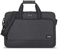 👨 solo new york astor slim brief for 15.6 inch laptops, grey - enhanced seo logo