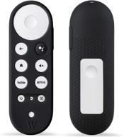 💡 wasserstein silicone skin: reliable protection for chromecast with google tv remote control (black) logo