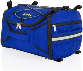img 3 attached to Chase Harper USA 4250 Deluxe Hide-Away Tail Trunk - Water-Resistant, 🔵 Tear-Resistant, Premium Ballistic Nylon - Universal Fit Bungee Mount System - Blue